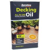 Barrettine Decking Oil Clear 2.5L All-In-One Treatment