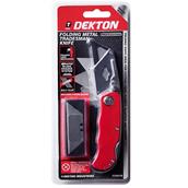 Dekton DT60115 Folding Tradesman Knife and 5 Blades