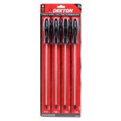 Dekton DT65213 Long Bar Screwdriver Set Torx 4pc