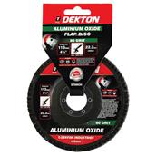Dekton DT80634 Aluminium Oxide Flap Disc 115mm 80G