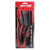 Dekton DT85980 Wire Brush Set 3pc
