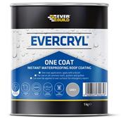 Everbuild Evercryl One Coat Grey 1Kg