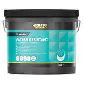 Everbuild 702 Water Resistant Ready Mixed Tile Adhesive Off White 5L (7.5kg)