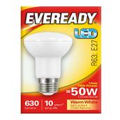 Eveready S13632 LED R63 ES E27 7W (50W) Warm White 600LM Box of 5