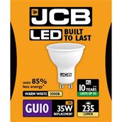 JCB S10961 LED GU10 3W (35W) Warm White 223LM Box of 12