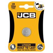 JCB S5345 Lithium Coin Cell Battery CR2016 Card of 1