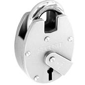 Securit B1102 6 Lever Padlock To Pass 63mm Close Shackle Silver * Clearance *