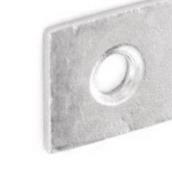 Securit B6726 Mending Plate Zinc Plated 100mm Box of 50