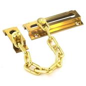 Securit S1620 Door Chain Polished Brass 80mm