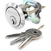 Securit S1751 Replacement Cylinder Chrome Plated with 3 Keys