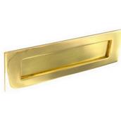 Securit S2231 Victorian Brass Letter Plate 250mm