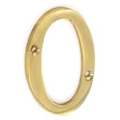 Securit S2500 Brass Numeral No 0 75mm