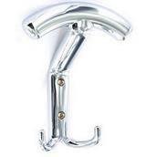 Securit S2978 Modern Hat and Coat Hook Chrome 140mm