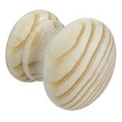 Securit S3592 Cupboard Knob Pine 30mm Card of 2