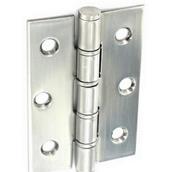 Securit S4293 Stainless Steel Double Washered Hinges Polished 75mm