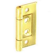 Securit S4402 Flush Hinges Brass Plated 50mm