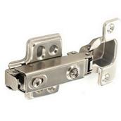 Securit S4423 Soft Close Concealed Hinges  Nickel Plated 35mm (1 Pair Carded)