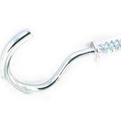Securit S6308 Cup Hooks Shouldered Zinc Plated 25mm Card of 5