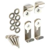 Securit S6810 Mirror Brackets Adjustable Nickel Plated 30mm Card of 4