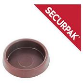 SecurPak SP10228 - Bag/10 Castor Cup Brown Small (2)