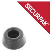 SecurPak SP10234 - Bag/10 Seat Buffer Black 19mm (6)