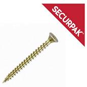 SecurPak SP10257 - Bag/10 Pozi CSK Screws Yellow ZP 3x16mm (70)