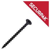 SecurPak SP10358 - Bag/10 Drywall Screws Black 3.5x50mm (30)
