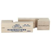 Marshalltown M86 Wooden Line Blocks Pack of 2 (16506)