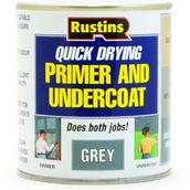 Rustins Primer and Undercoat Grey 250ml
