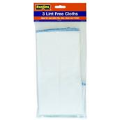 Rustins Lint Free Cloths Pack of 3