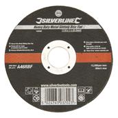 Silverline (103662) Heavy Duty Metal Slitting Disc Flat 115 x 1 x 22.23mm