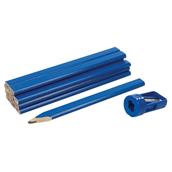 Silverline (250227) Carpenters Pencils and Sharpener Set 13pce