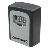 Silverline (309218) Key Safe Wall-Mounted 121 x 83 x 40mm
