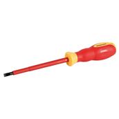 Silverline (460213) VDE Soft-Grip Electricians Screwdriver Slotted 1.0 x 5.5