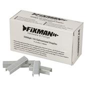 Fixman (470282) 10J Galvanised Staples 11.2 x 8 x 1.17mm Pack of 5000