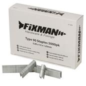 Fixman (471953) Type 90 Staples 5.80 x 13 x 1.25mm (Pack of 5000)