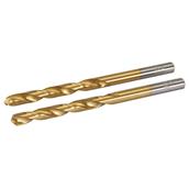 Silverline (509102) HSS Titanium-Coated Drill Bits 6.0mm Pack of 2