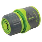 Silverline (593420) Soft-Grip Water Stop Hose Quick Connector 1/2