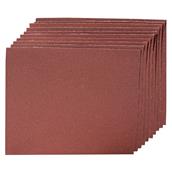 Silverline (733249) Emery Cloth Sheets 180 Grit Pack of 10