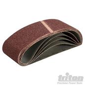 Triton (739072) Sanding Belt 75 x 533mm 60 Grit Pack of 5 * Clearance *