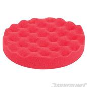 Silverline (773097) Hook and Loop Contoured Foam Polishing Head 150mm Ultra-Soft Red * Clearance *