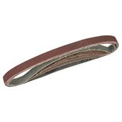 Silverline (910232) Sanding Belts 13 x 457mm Pack of 5 (1x40g 1x60g 2 x 80g 1x120g)