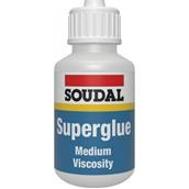 Soudal 114747 Medium Viscosity Superglue 20g