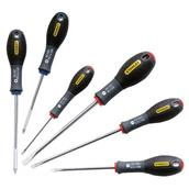Stanley 0-65-428 Fatmax Screwdriver Set 6pc Pozi/Flared/Parallel