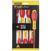 Stanley 0-65-443 Fatmax Insulated  Screwdriver Set 6pc