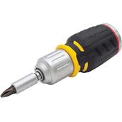 Stanley 0-62688 FATMAX Stubby Ratchet S/Driver With 6 Bits