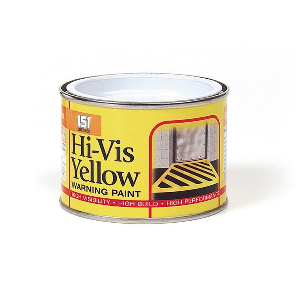 151 Coatings Hi Vis Yellow Warning Paint 180ml