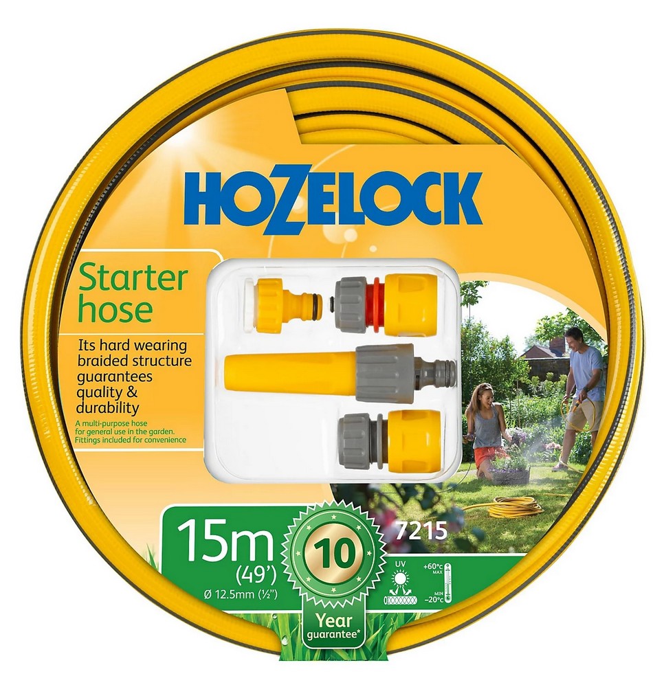 Hozelock 7215P Starter Hose Kit 15m