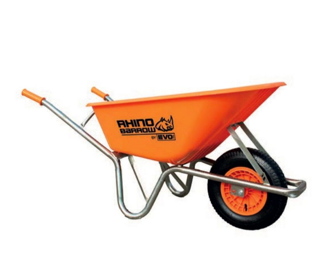 Rhino 100L Pneumatic Tyre Wheelbarrow