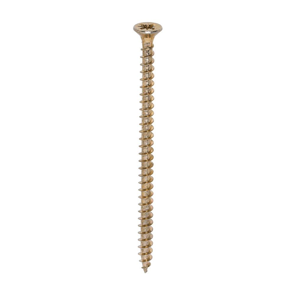 Timco Yellow Countersunk Woodscrews 4.0x70mm Box of 200